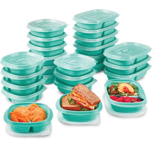 Rubbermaid TakeAlongs set of 25 food storage & meal prep containers for $13