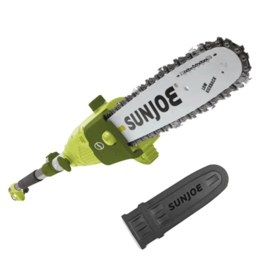 Today only: Sun Joe 10-inch, 8-amp electric multi-angle chain/pole saw for $61