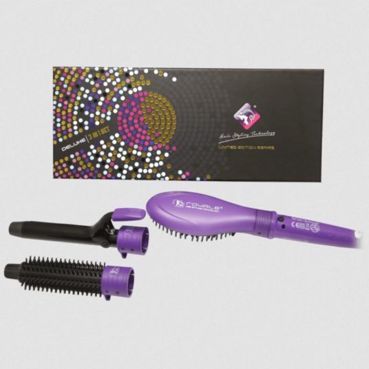 Today only: Royale USA deluxe 3-in-1 heated styling brush, comb & curler for $29 shipped