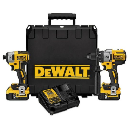 Dewalt 20V MAX hammer drill & impact driver kit for $298