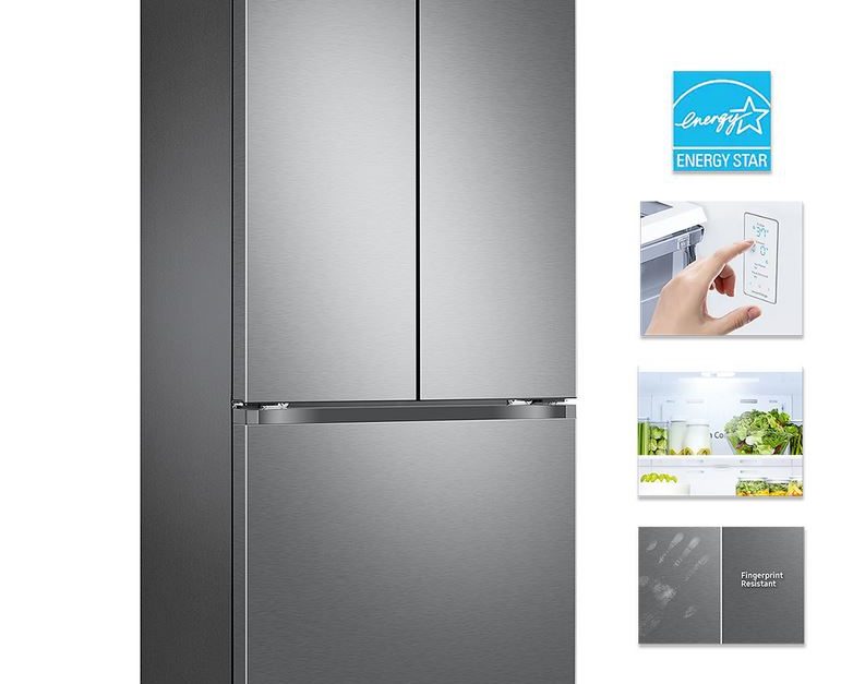 Samsung 33 in. 18 cu. ft. 3-door refrigerator for $1,169