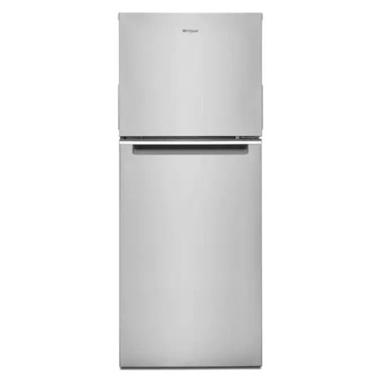 Whirlpool 24 in. 11.6 cu. ft. top freezer refrigerator for $494