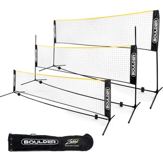 Today only: Boulder adjustable volleyball/badminton net from $35