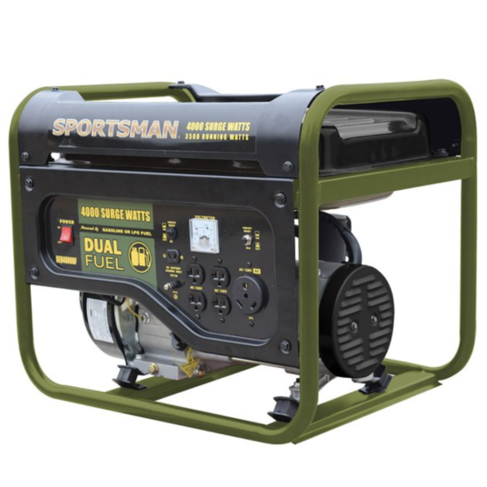 Sportsman gasoline 4000W portable generator for $299