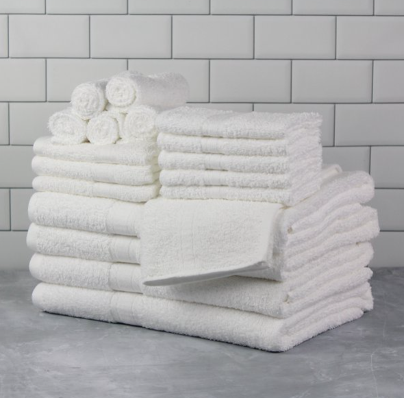 18-piece Mainstays Bath Collection towel set for $17