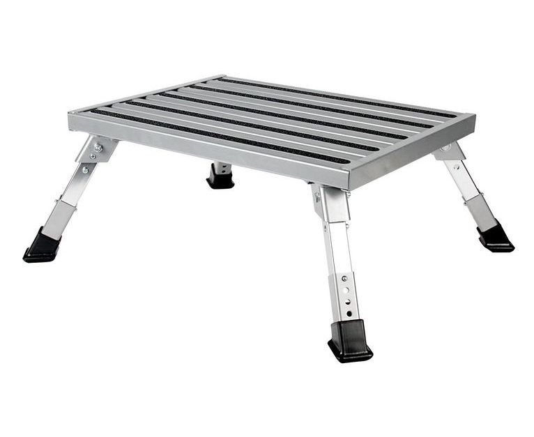 Camco adjustable-height aluminum platform step for $39