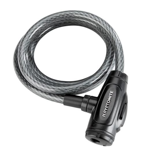 Kryptonite 12mm key cable bicycle lock for $5