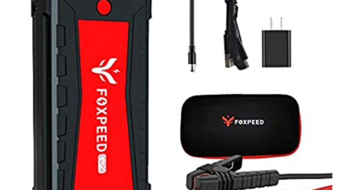 Today only: FOXPEED 2500A portable car jump starter for $48