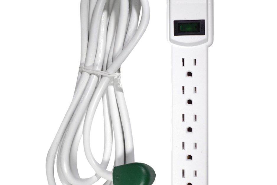 GoGreen Power 12′ outlet surge protector for $6