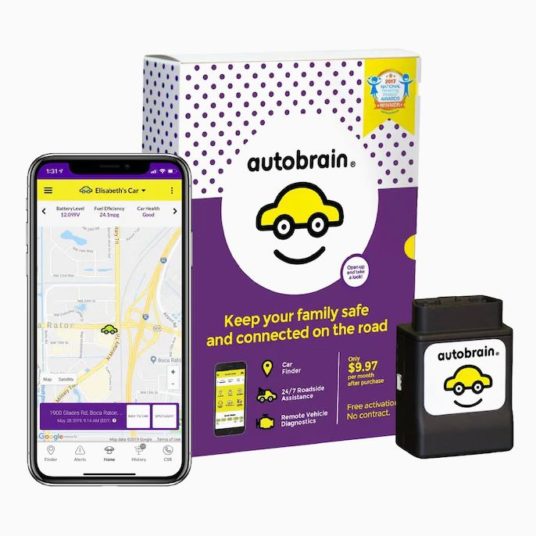 Today only: Autobrain family OBD GPS tracker for $10