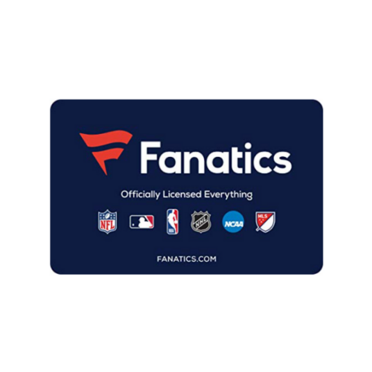 Today only: Get a $50 Fanatics gift card for $40