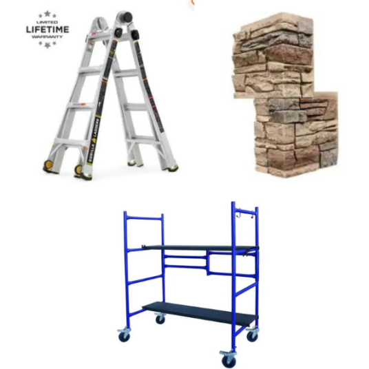 Today only: Ladders, scaffolding, siding and more from $26