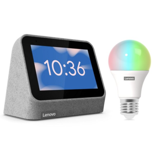 Lenovo Smart Clock Gen 2 + color smart bulb for $25