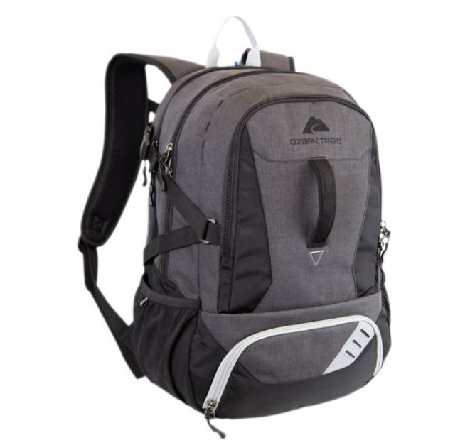 Ozark Trail Shiloh backpack with insulated cooler compartment for $15