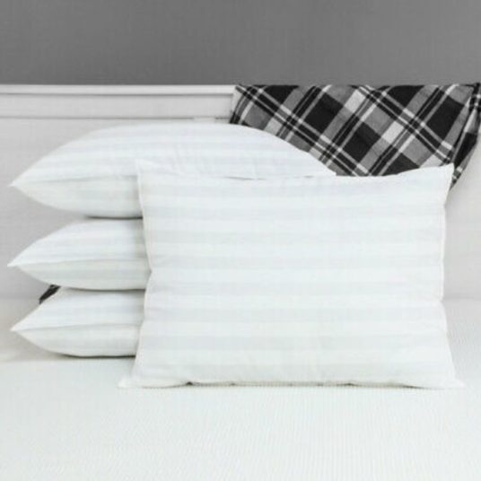 4-pack of BioPEDIC Eco Classic 250-thread count bed pillows for $33