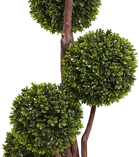 Nearly Natural 4-ft. Boxwood topiary indoor/outdoor tree for $68