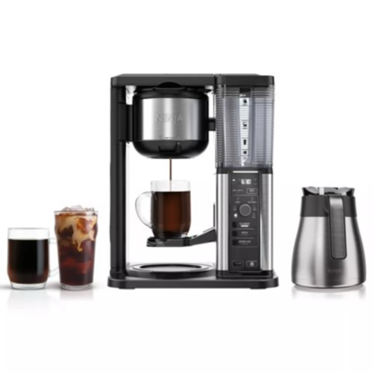 Ninja CM305 hot & iced refurbished 10-cup coffee maker for $64
