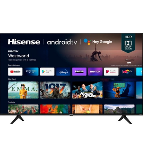 60″ Hisense A6G Series LED 4K UHD Smart Android HDTV for $400