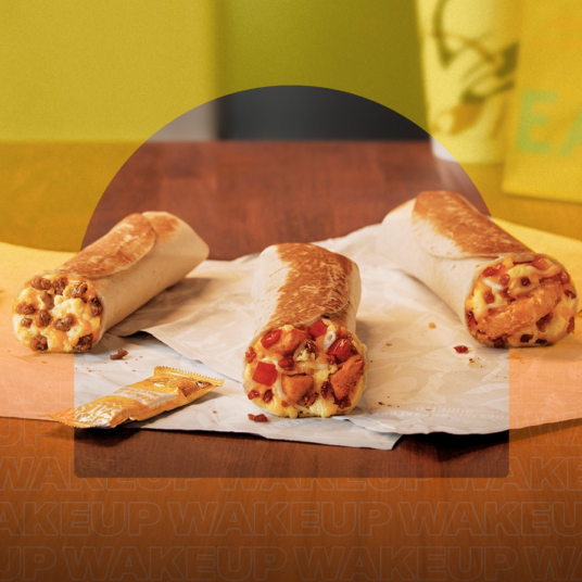 Get a FREE Toasted Breakfast Burrito at Taco Bell