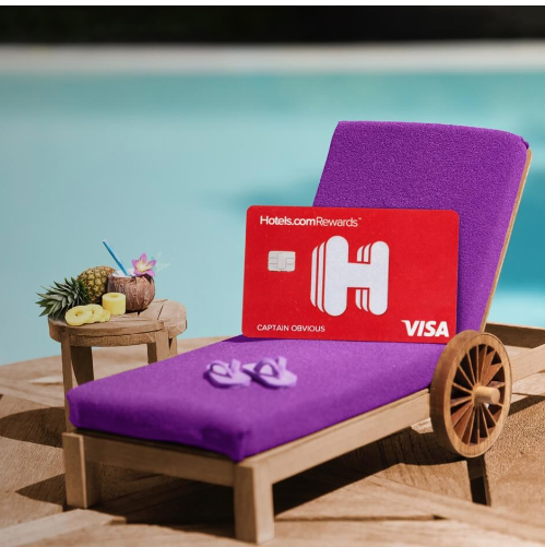 Earn 2 reward nights totaling $250 with the Hotels.com credit card
