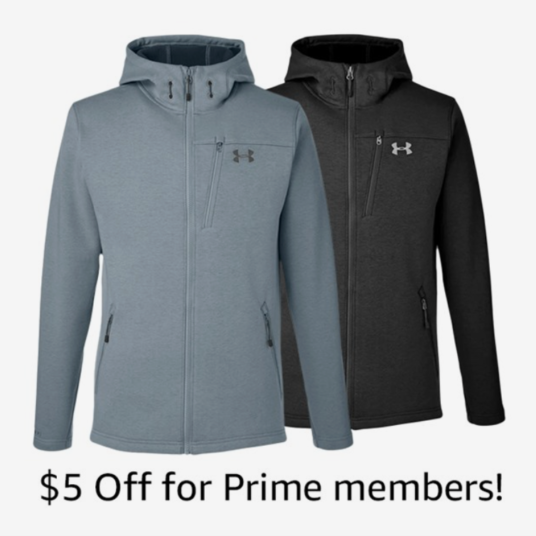 Today only: Under Armour men’s Seeker hooded jacket from $40