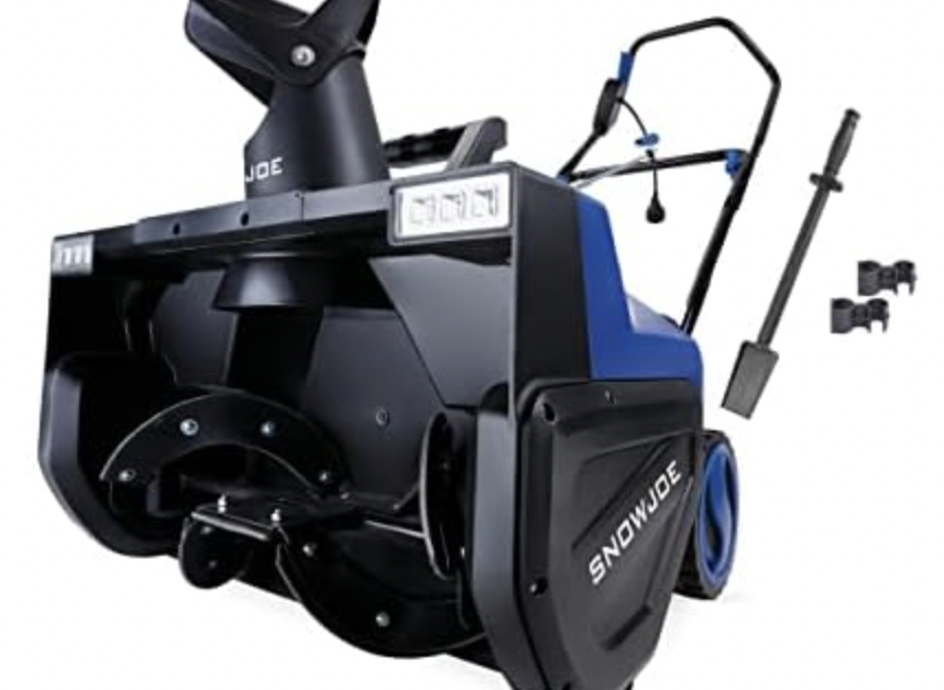 Snow Joe 15-amp 22-in corded electric snow blower for $85