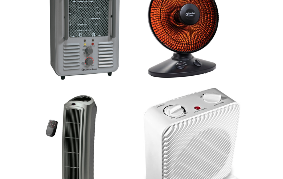 Space heaters from $16 at Walmart
