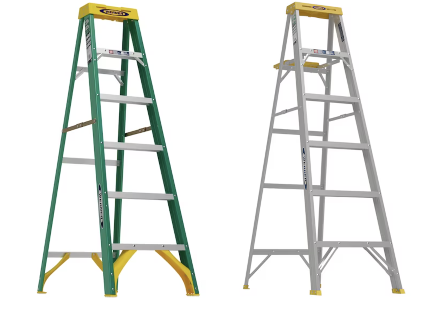 Today only: Take 30% off Werner 6-foot step ladders