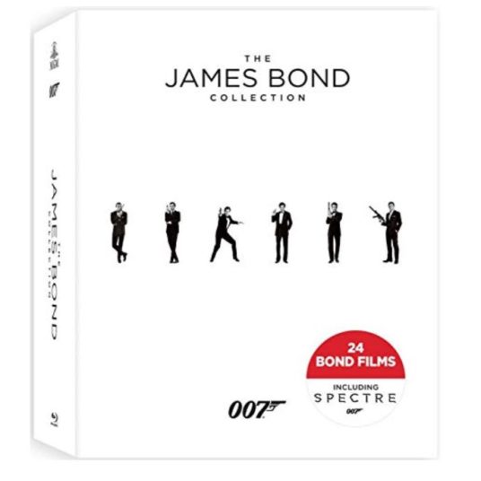 Today only: The James Bond Collection Blu-ray DVD set for $60