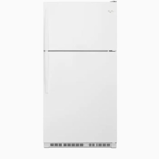 Today only: Whirlpool 20.5-cu ft top-freezer refrigerator for $866