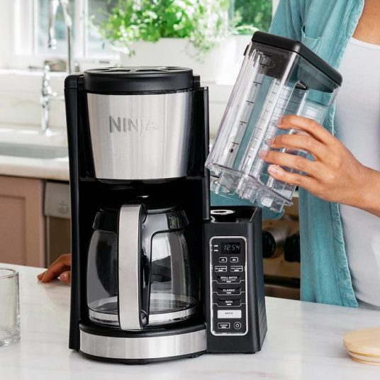Ninja 12-cup programmable coffee brewer for $45