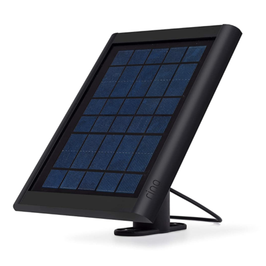Today only: Ring used solar panel for $22