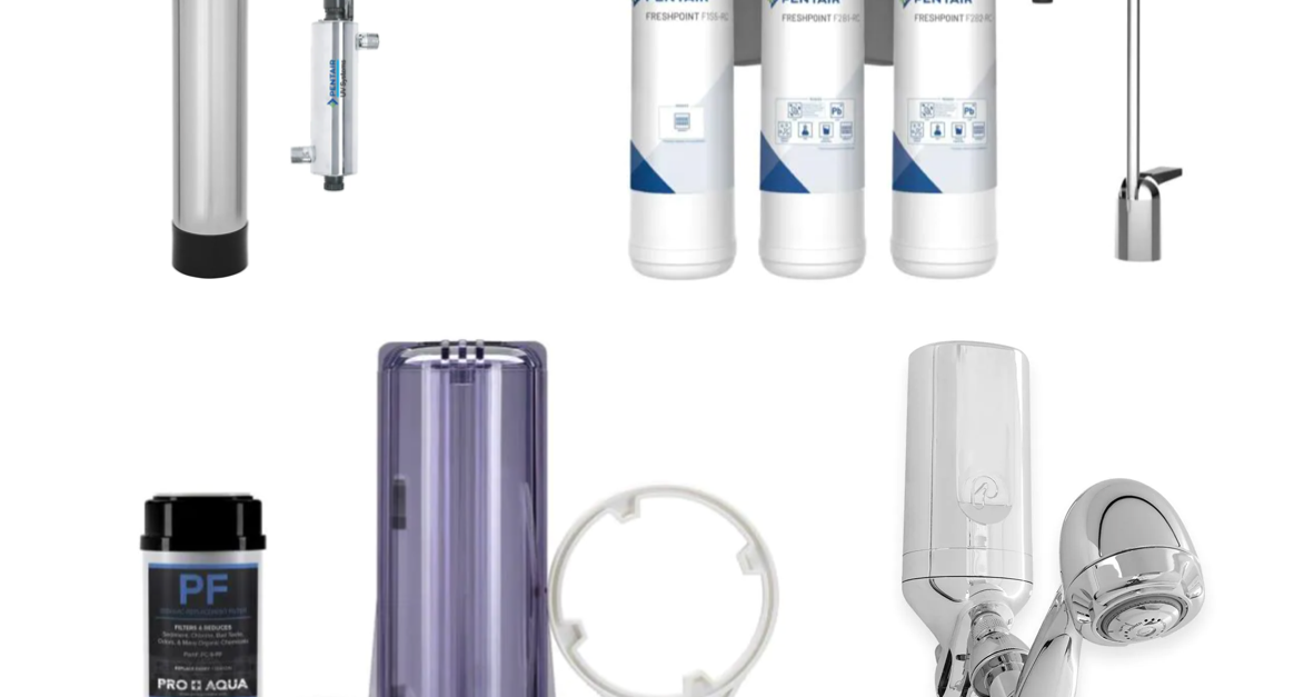 Today only: Water filters and softeners from $35