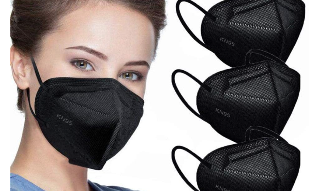 50-pack KN95 5-layer disposable face masks for $10