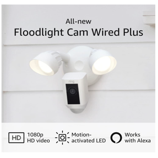 Ring Floodlight Cam Wired for $140
