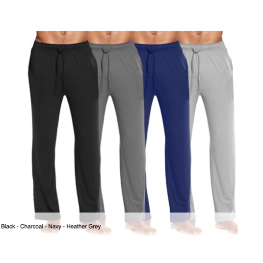 Today only: Galaxy By Harvic men’s and women’s 4-pack classic lounge pants for $30