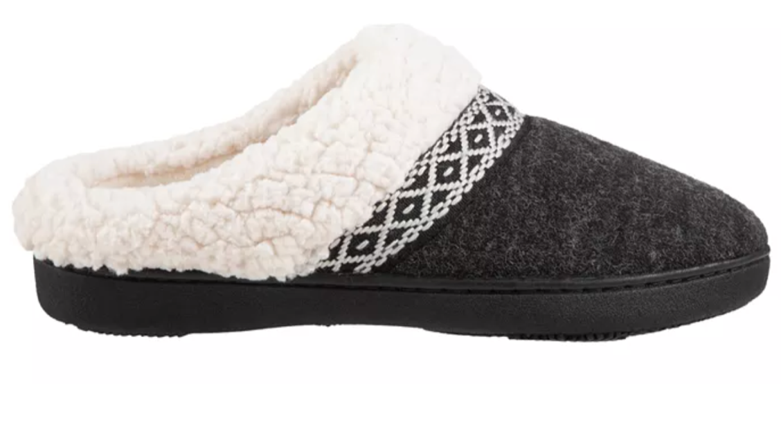 Slippers for $10 at Macy’s