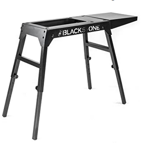 Blackstone universal griddle stand with adjustable legs & side  shelf for $79