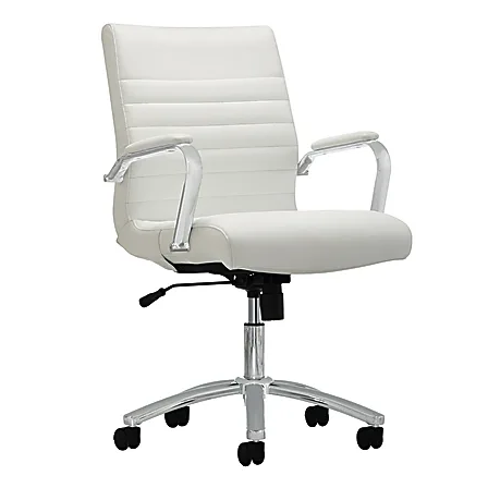 Realspace Modern Comfort Winsley bonded leather office chair for $120