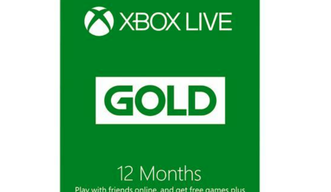 Today only: Xbox 360 Live Gold 12-month membership for $50