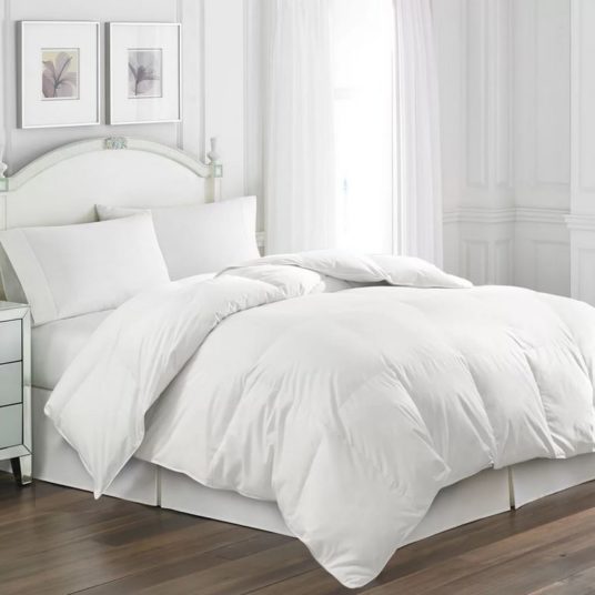 Hotel Suite white goose feather & down comforters from $33