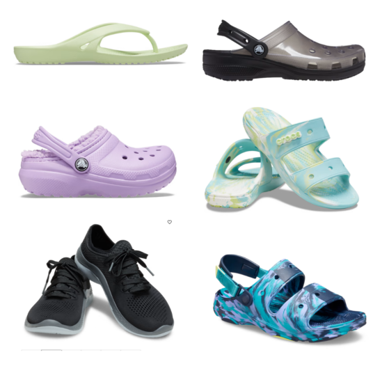 Crocs for as low as $9 each