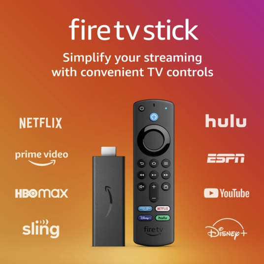 Fire TV Stick 4K streaming device with Alexa voice remote for $20