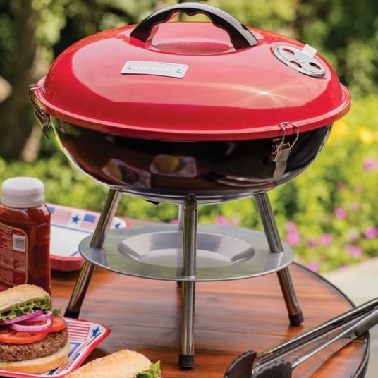 Cusinart 14″ portable charcoal grill for $16