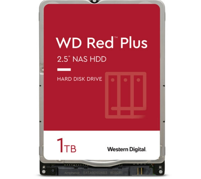 WD Red Plus 3.5″ SATA hard drives from $45