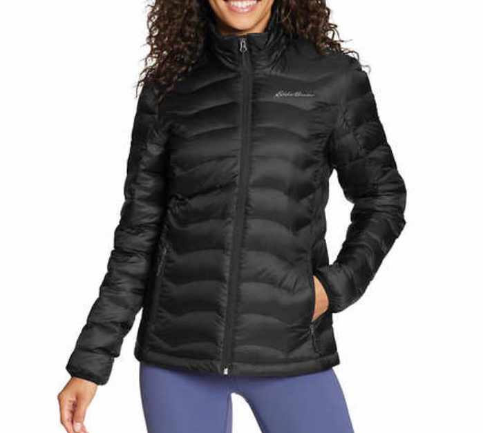 Eddie Bauer ladies’ down jacket for $37 shipped
