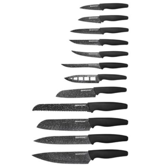 Today only: 12-piece Granitestone Nutriblade professional chef kitchen knife set for $30
