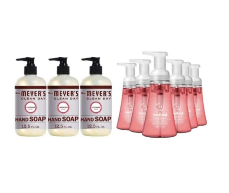 Today only: Up to 56% off Mrs. Meyer’s and Method hand soaps