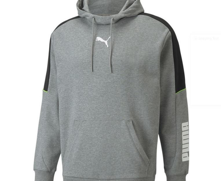 Puma men’s modern sports hoodie for $20