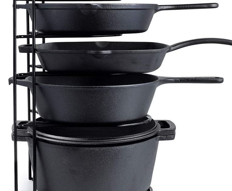 Today only: Cuisinel 5-tier pan rack organizers from $19
